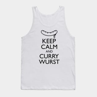 Keep calm and Curry Wurst Tank Top